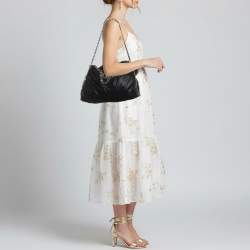 مملوكة مسبقًا Stella McCartney Falabella Small Black Faux Suede Tote