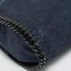 Pre Owned حقيبة يد ستيلا ماكرتني ميني فالابيلا سويدي صناعي معدنية زرقاء داكنة