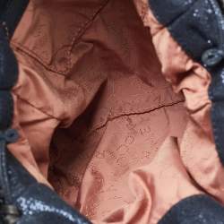 Pre Owned حقيبة يد ستيلا ماكرتني ميني فالابيلا سويدي صناعي معدنية زرقاء داكنة