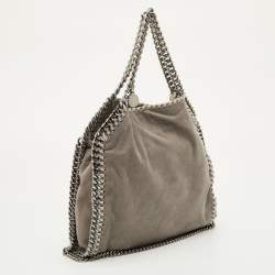 Pre Owned حقيبة يد ستيلا ماكارتني فيلابيلا رمادية صغيرة جلد صناعي 