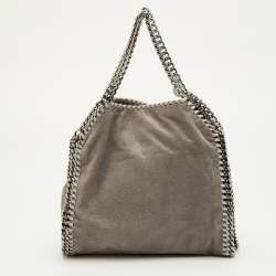 Pre Owned حقيبة يد ستيلا ماكارتني فيلابيلا رمادية صغيرة جلد صناعي 