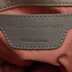 Pre Owned حقيبة يد ستيلا ماكارتني فيلابيلا رمادية صغيرة جلد صناعي 