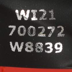 Pre Owned Stella McCartney Frayme Small Orange Faux Leather Hobo