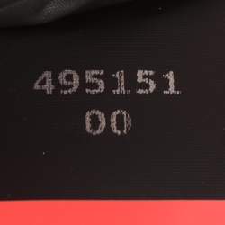 Pre Owned Stella McCartney Frayme Small Orange Faux Leather Hobo