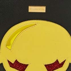 Pre Owned Stella McCartney Super Hero Multicolor Faux Leather Clutch