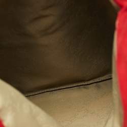 مملوكة مسبقًا حقيبة كلاتش ستبلا مكارتني فول سيود صناعي فوشيا قابلة للطي 