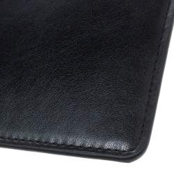 Pre Owned Stella McCartney Black Faux Leather Zip Pouch