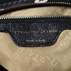 Pre Owned Stella McCartney Black Faux Leather Bucket Bag