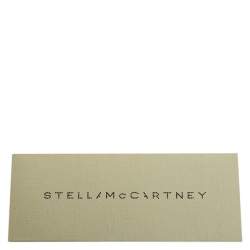 Pre Owned حقيبة كروس ستيلا ماكرتني قلاب جلد مغزول هولوغرافيك فضية