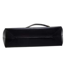 مملوكة مسبقًا حقيبة كتف ستيلا ماكارتني بسحاب ملتف جلد سوداء