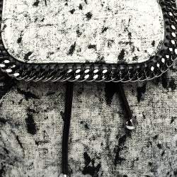 Pre Owned Stella McCartney Grey Canvas and Leather Falabella Backpack
