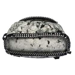 Pre Owned Stella McCartney Grey Canvas and Leather Falabella Backpack
