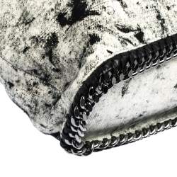 Pre Owned Stella McCartney Grey Canvas and Leather Falabella Backpack