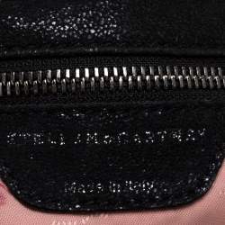 مملوكة مسبقًا حقيبة يد ستيلا مكارتني "فالابيا" صغيرة جلد صناعي سوداء