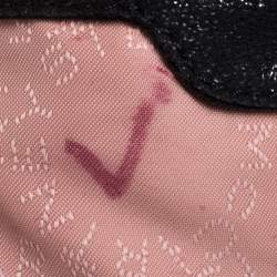 مملوكة مسبقًا حقيبة يد ستيلا مكارتني "فالابيا" صغيرة جلد صناعي سوداء