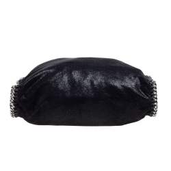 مملوكة مسبقًا حقيبة يد ستيلا مكارتني "فالابيا" صغيرة جلد صناعي سوداء