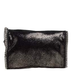 Pre Owned حقيبة كتف ستيلا مكارتني "فالابيلا" قلا ب جلد صناعي رصاصي 