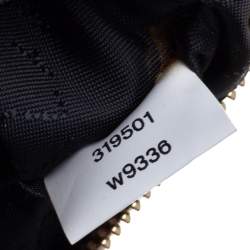 Pre Owned حقيبة كروس ستيلا مكارتني جلد صنعي نقشة الثعبان، و جلد صناعي نقشة السحلية بيج