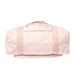 Pre Owned Stella McCartney Light Pink Nylon Fern Diaper Bag