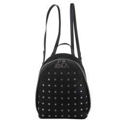 Pre Owned Stella McCartney Black Fabric Backpack