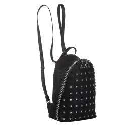 Pre Owned Stella McCartney Black Fabric Backpack
