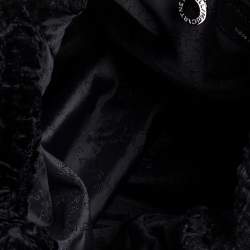 مملوكة مسبقًا حقيبة يد ستيلا ماكرتني فالابيا صغيرة جلد صناعي سوداء  