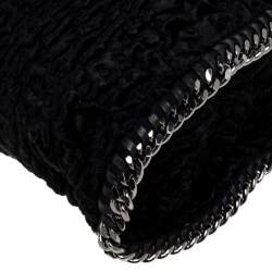 مملوكة مسبقًا حقيبة يد ستيلا ماكرتني فالابيا صغيرة جلد صناعي سوداء  