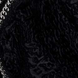 مملوكة مسبقًا حقيبة يد ستيلا ماكرتني فالابيا صغيرة جلد صناعي سوداء  