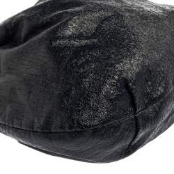 Pre Owned Stella McCartney  Navy Blue Faux Leather Polly Hobo