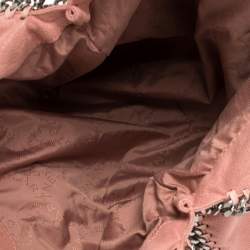 مملوكة مسبقًا Stella McCartney Light Pink Faux Leather Small Falabella Tote