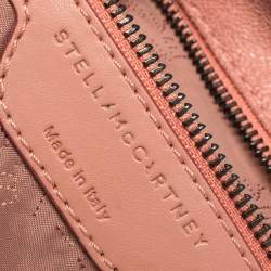 مملوكة مسبقًا Stella McCartney Light Pink Faux Leather Small Falabella Tote