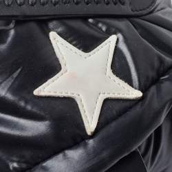 Pre Owned Stella McCartney Black Nylon Falabella Go Stars Backpack