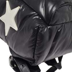 Pre Owned Stella McCartney Black Nylon Falabella Go Stars Backpack