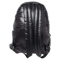 Pre Owned Stella McCartney Black Nylon Falabella Go Stars Backpack