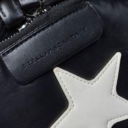 Pre Owned Stella McCartney Black Nylon Falabella Go Stars Backpack