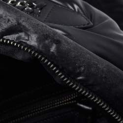 Pre Owned Stella McCartney Black Nylon Falabella Go Stars Backpack