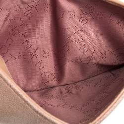 Stella McCartney Peach Faux Leather Falabella Trifold Wallet