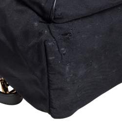 Pre Owned Stella McCartney Black Nylon and Leather Falabella Backpack