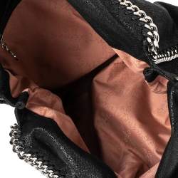 Pre Owned حقيبة يد توتس ستيلا مكارتني فالابيلا جلد صناعي أسود صغيرة