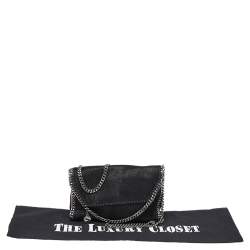 Pre Owned حقيبة كتف ستيلا مكارتني فالابيلا جلد صناعي أسود