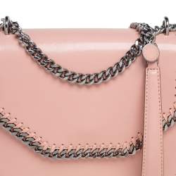 Pre Owned حقيبة كتف ستيلا ماكرتني صندوقية فالابلا جلد صناعي بيج