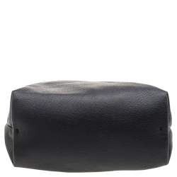 مملوكة مسبقًا Stella McCartney Black Faux Leather Noma Shoulder Bag
