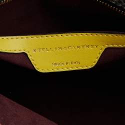 Pre Owned Stella McCartney Multicolor Python Effect Faux Leather Cavendish Satchel