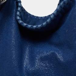 مملوكة مسبقًا Stella McCartney Blue Faux Suede Falabella Tote