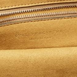 Pre Owned حقيبة يد توتس ستيلا مكارتني جلد صناعي مثقب بالشعار أسود