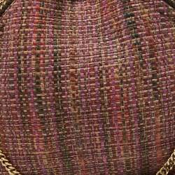 Pre Owned Stella McCartney Multicolor Woven Tweed Small Falabella Tote