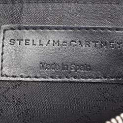 Stella McCartney Black/Silver Faux Leather Cavendish Stars Clutch