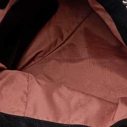 مملوكة مسبقًا Stella McCartney Black Faux Leather Falabella East West Shopper Tote