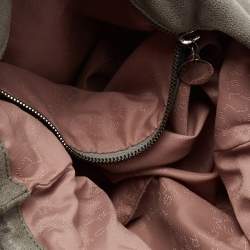 مملوكة مسبقًا Stella McCartney Grey Faux Suede Small Falabella Tote