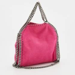 مملوكة مسبقًا حقيبة كتف ستيلا مكارتني ميني فالابيلا جلد صناعي وردي